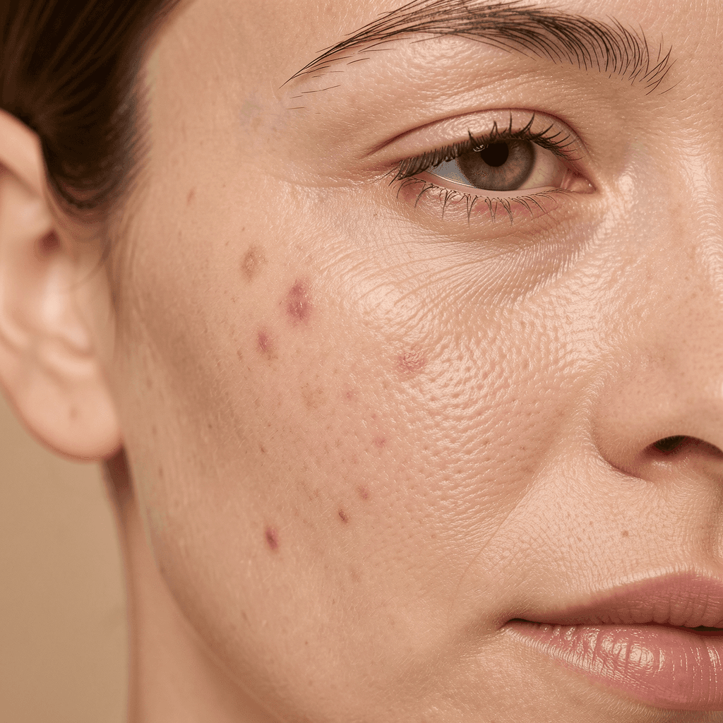 Acne & Blemishes illustrative skin detail